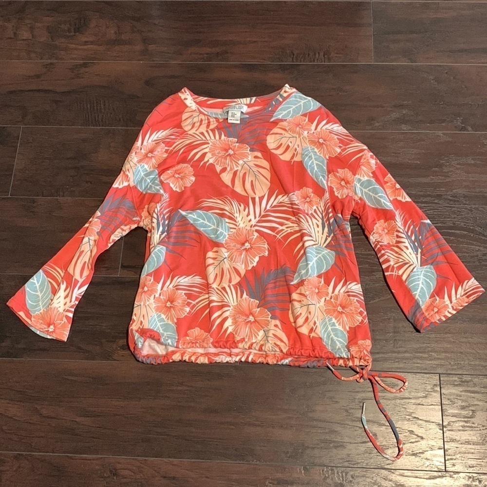 Rachel Zoe Floral Print Blouse, sz Medium.